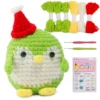 S2f09dc0afada48a09e432bb65072b3627.webp Adorable Penguin Crochet Starter Kit