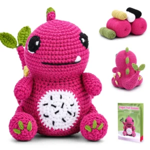 S3e00cadb03b84ea89ec678df511df0fcl.webp Enchanted Dragon Crochet Starter Kit