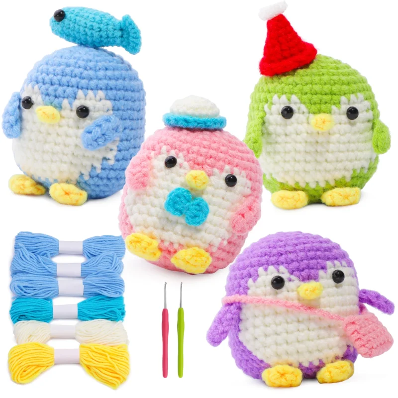 Adorable Penguin Crochet Starter Kit - Image 8