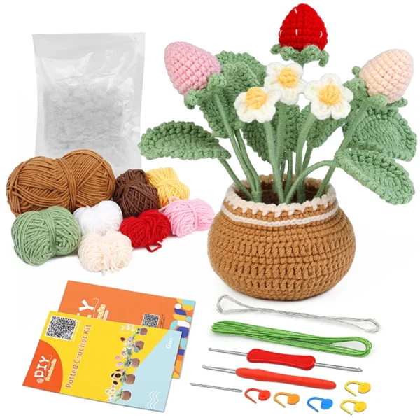 Botanical Bloom Crochet Kit