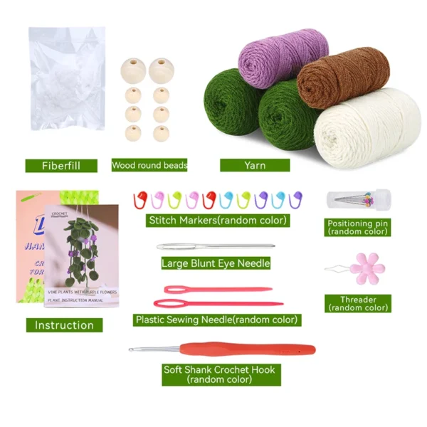 Botanical Air Plant Crochet Kit