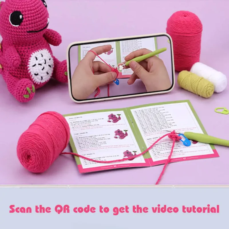 Enchanted Dragon Crochet Starter Kit - Image 4