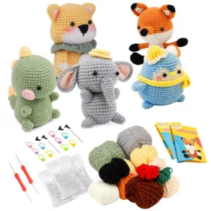 Sb3999d6f2e434f459e0879450bcc1ed7R.webp Cozy Critters Crochet Kit
