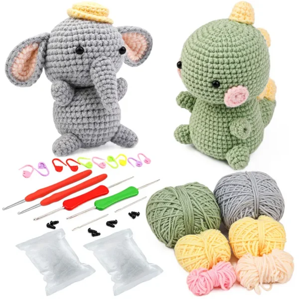 Cozy Critters Crochet Kit