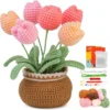 Beginner-Friendly Tulip Crochet Kit