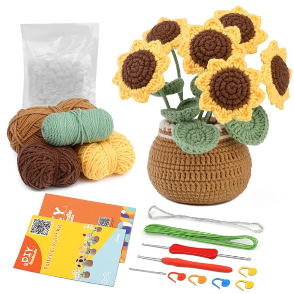 Botanical Bloom Crochet Kit