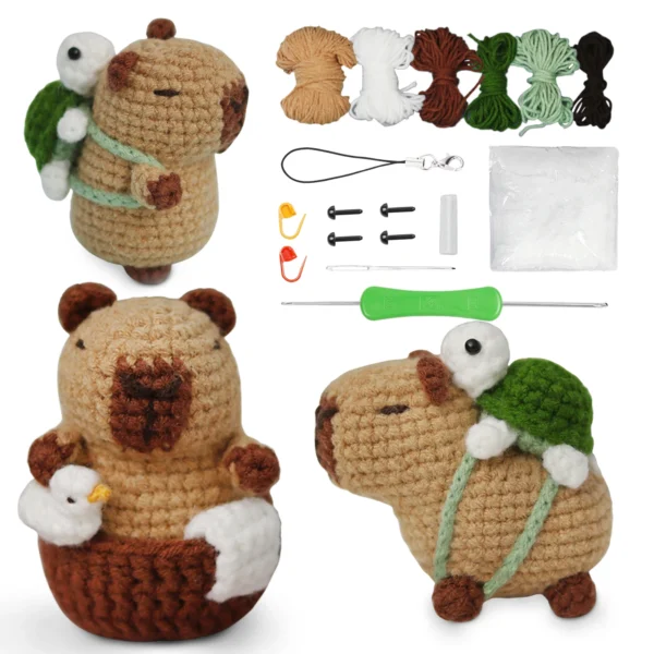 Sfde733c180fb488dbe64bb3f6b14dd26W.webp Capybara Crochet Kit