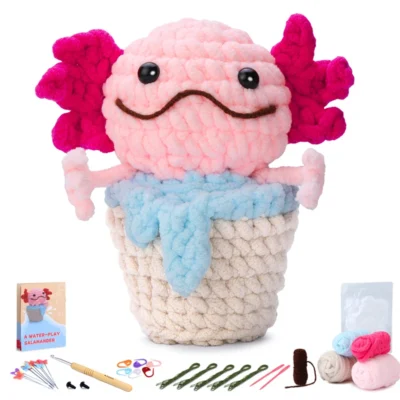 Complete Beginner Crochet Kit for Adults