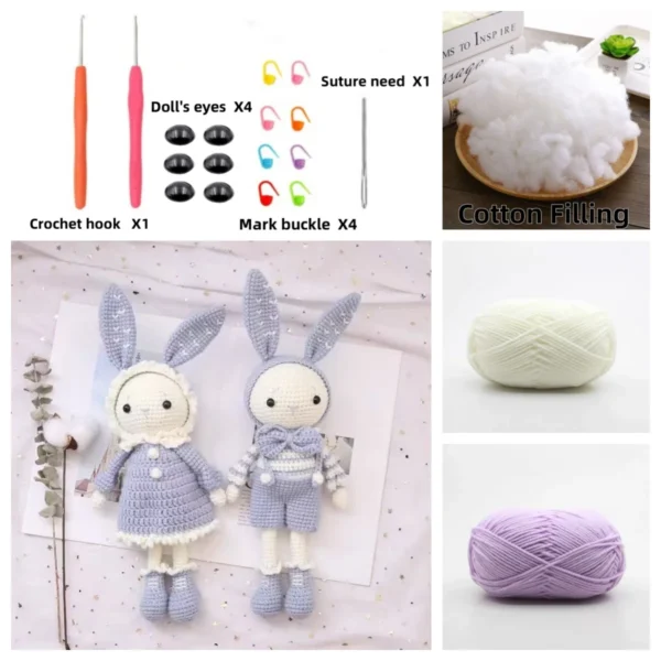 Beginner’s Crochet & Knitting Kit