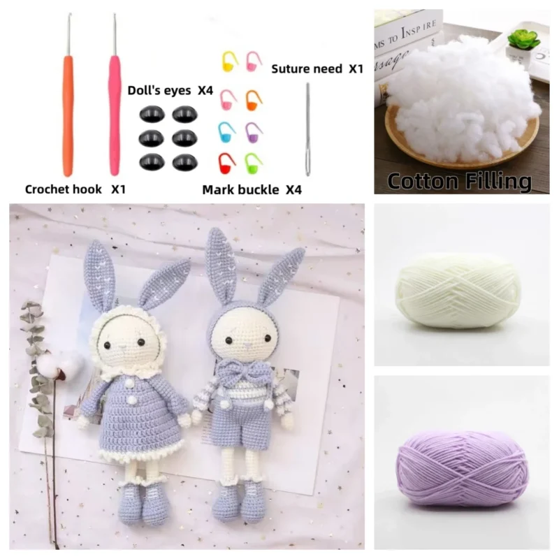 Beginner’s Crochet & Knitting Kit - Image 12