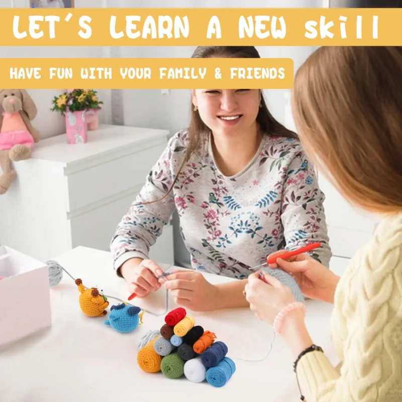 crochet animal kit for beginners - Image 6