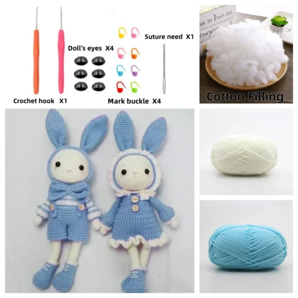 Beginner’s Crochet & Knitting Kit