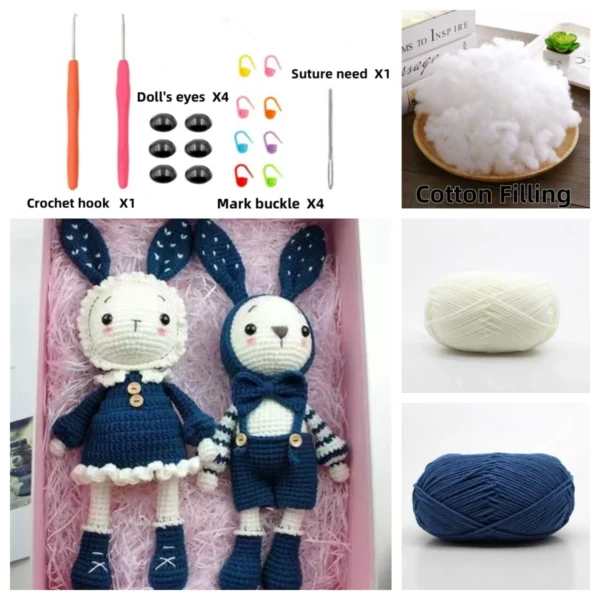 Beginner’s Crochet & Knitting Kit