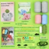 S0f36fbb6005c48c19197ed06020a8c31n.webp Adorable Elephant Family Crochet Kit