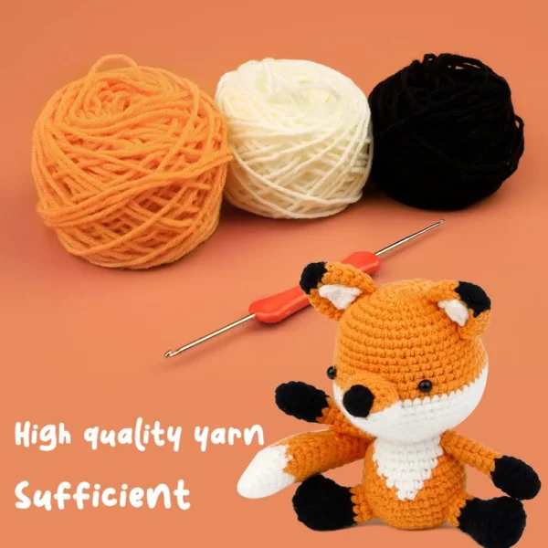 Fox & Ferret Crochet Craft Kit