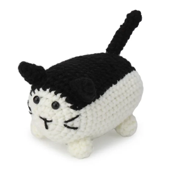Beginner-Friendly Crochet Cat Kit with Video Tutorials