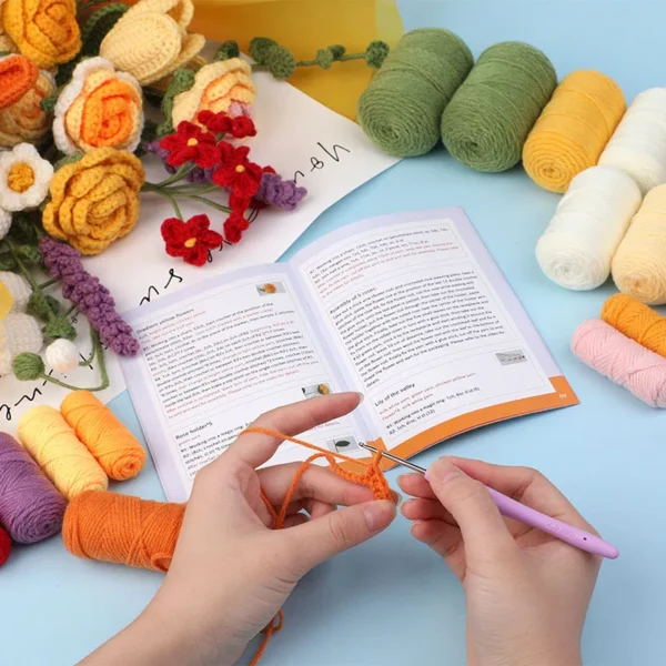 Organic Bloom Crochet Kit