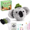 S1acee894531b496e9a05ceed2184c339x.webp Adorable Animal Keychain Crochet Kit