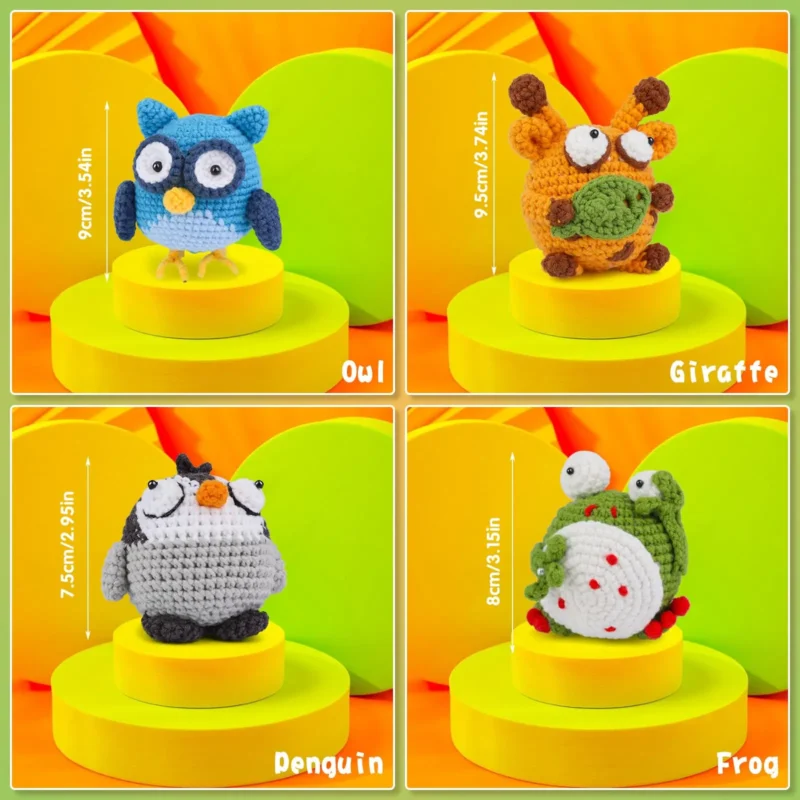crochet animal kit for beginners - Image 3