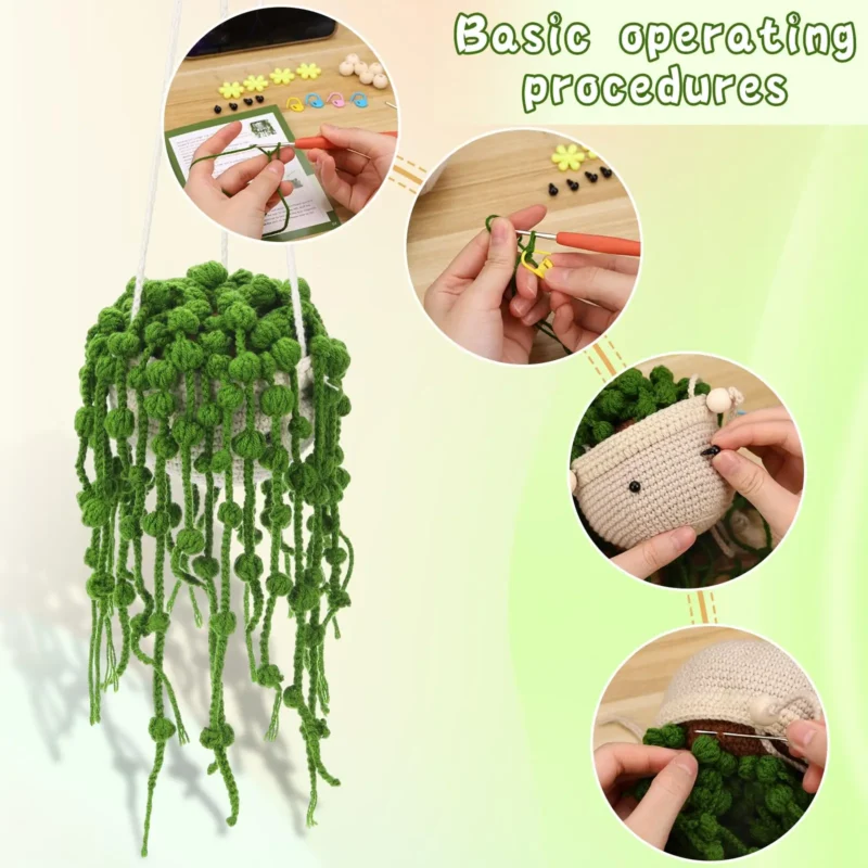 Botanical Zen Crochet Kit - Image 5