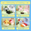 S503d582cfd63474b948d2e1b1c733bdaJ.webp Adorable Animal Keychain Crochet Kit