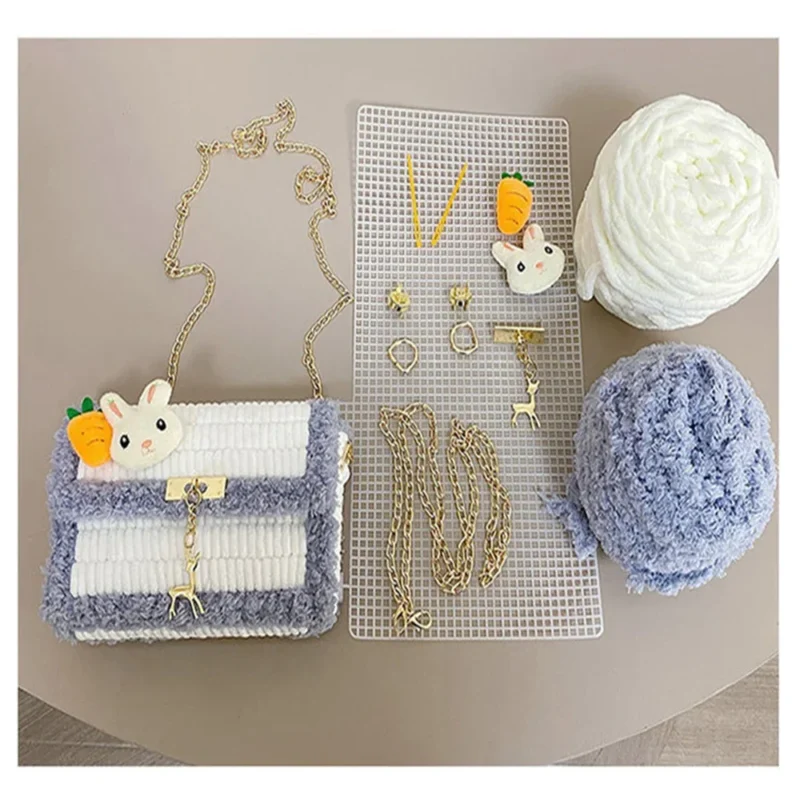 DIY Handmade Knitted Bag Making Kit - Image 11