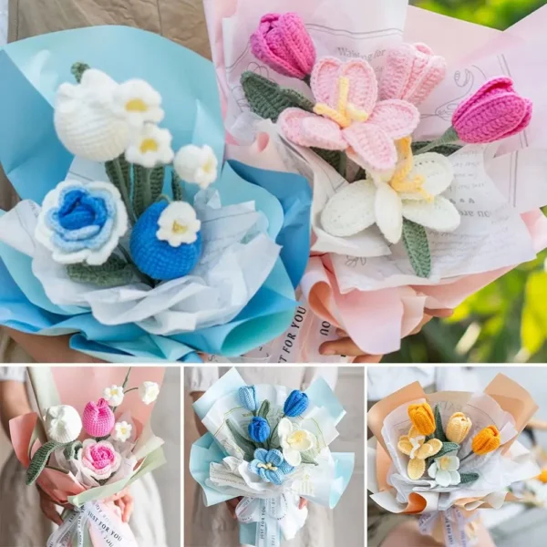 Organic Dutch Tulip Crochet Kit