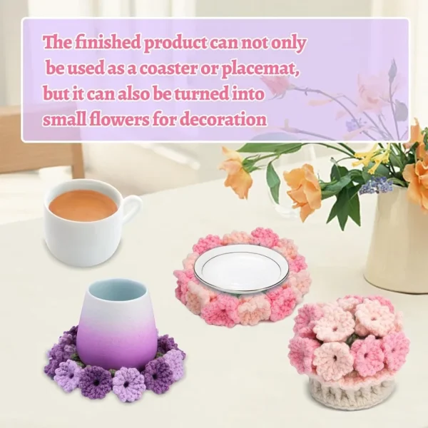 Botanical Coaster Crochet Kit