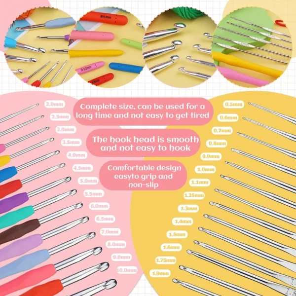 Ultimate 122-Piece Crochet Master Kit