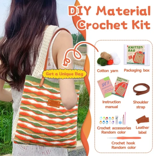 Crochet Shoulder Bag Kit