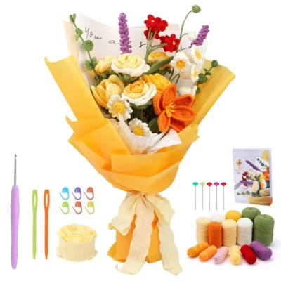 Organic Bloom Crochet Kit