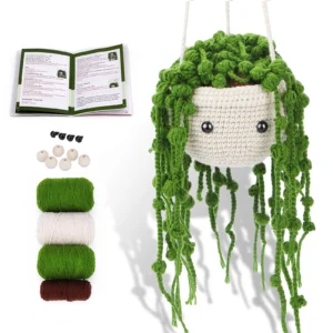 S8ba19ba658ed46649fcd6baac41bb347V.webp Botanical Zen Crochet Kit