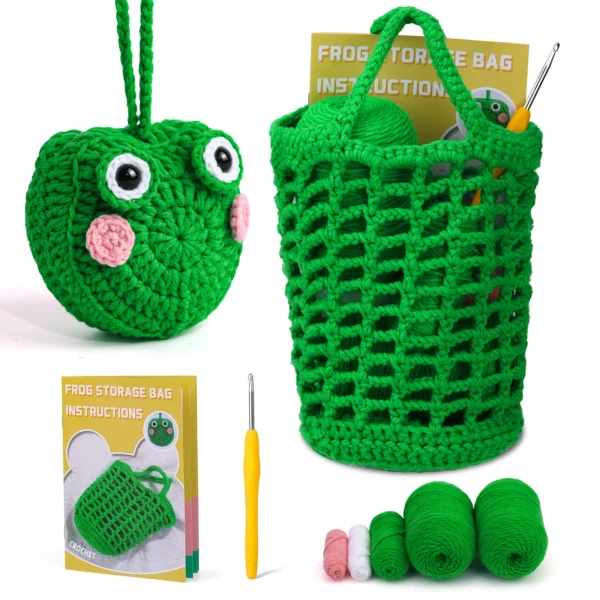 Frog Crochet Kit for Beginners