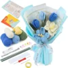 Beginner-Friendly Tulip Crochet Bouquet Kit
