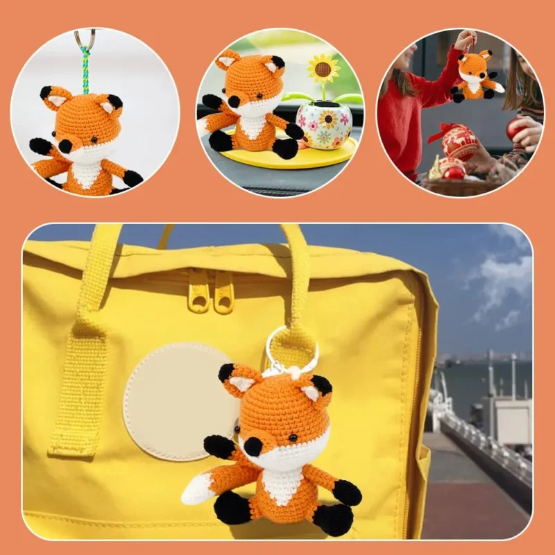 Fox & Ferret Crochet Craft Kit - Image 6