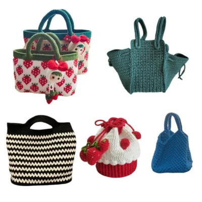 Summer Berry Crochet Bag Kit