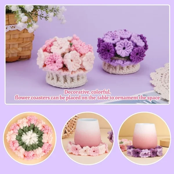 Botanical Coaster Crochet Kit