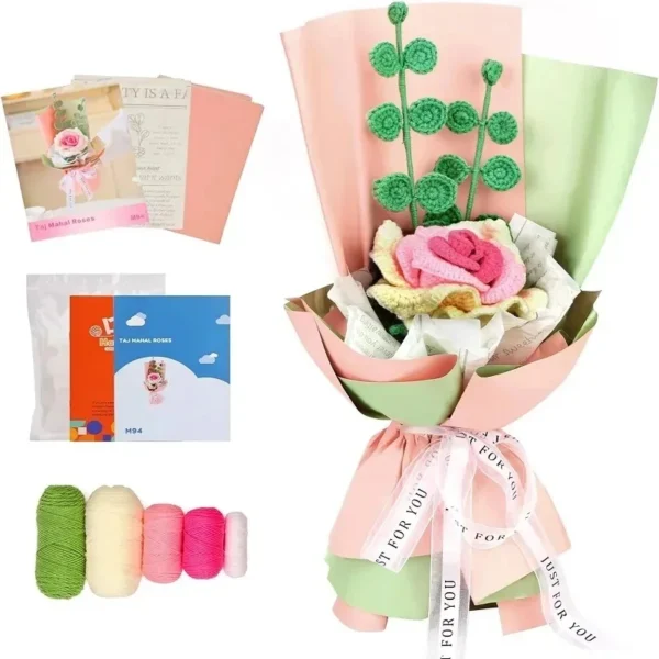 Organic Bloom Crochet Kit