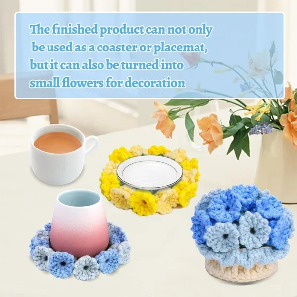 Botanical Coaster Crochet Kit