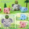 Sa7beb81f40f346d68f6fe452007fc2b5g.webp Adorable Elephant Family Crochet Kit