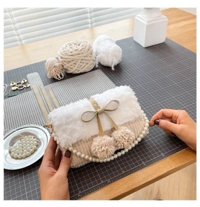 DIY Handmade Knitted Bag Making Kit