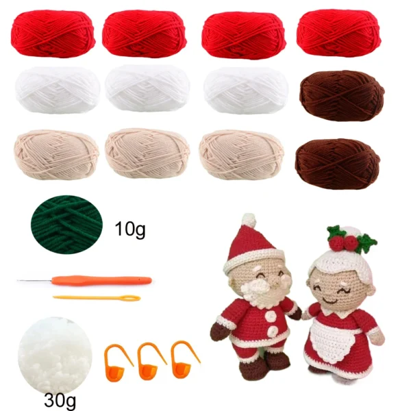 Saca179e959fb44d8bc2161dcd82c97e5G.webp Crochet Kit Gril DIY Doll Crocheting kits