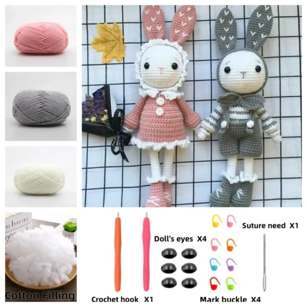 Beginner’s Crochet & Knitting Kit