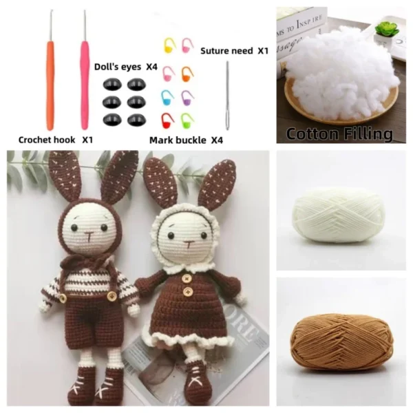 Beginner’s Crochet & Knitting Kit