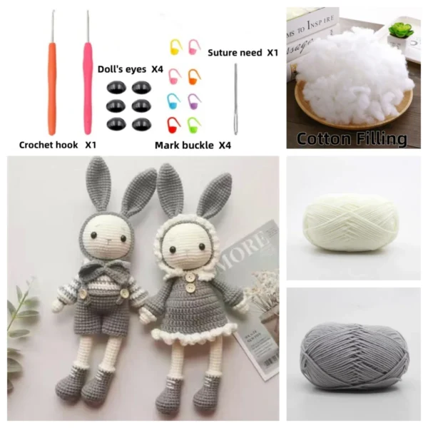 Beginner’s Crochet & Knitting Kit