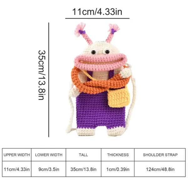 Beginner Crochet Phone Purse Kit