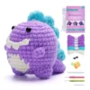 Beginner-Friendly Dinosaur Crochet Kit