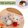 Beginner-Friendly Mouse Crochet Kit