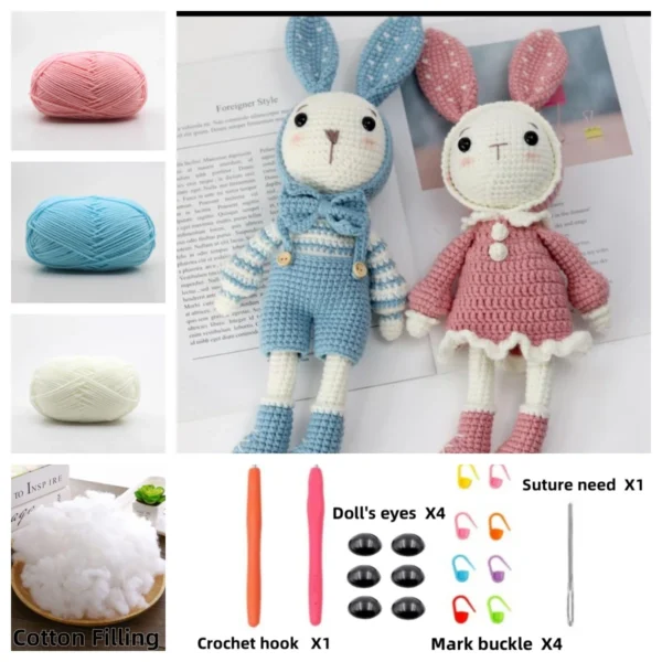 Beginner’s Crochet & Knitting Kit