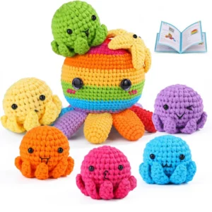 Underwater Creature Crochet Kit for Adults